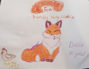 Picture of the Week: ‘The Sassy Chicken’ by Bella (10) from the Netherlands