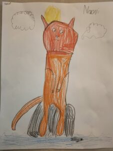 Picture of The Week by Naomi age 6 in Quebec, Canada